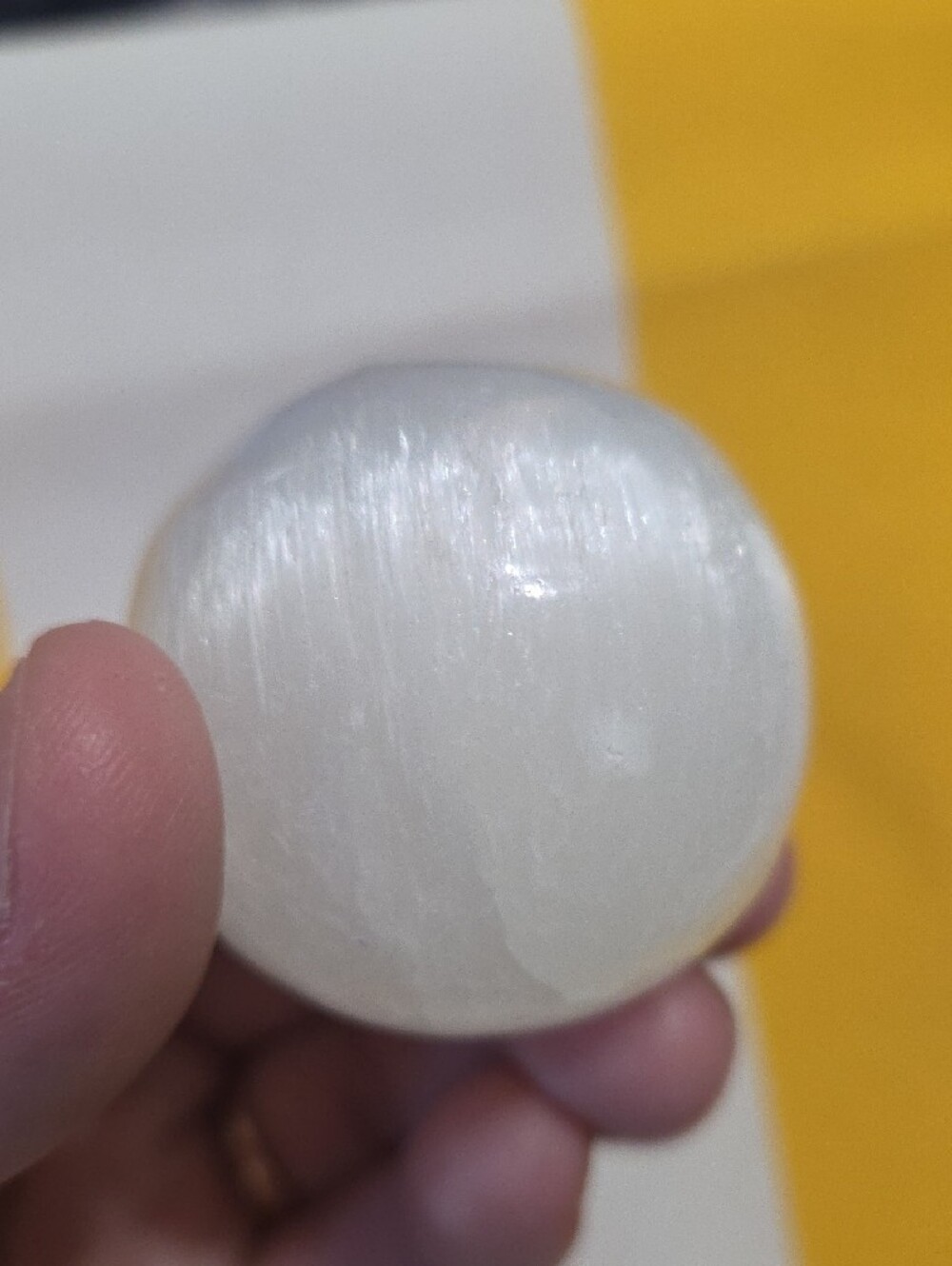 Selenite Sphere - Picture 3 of 5